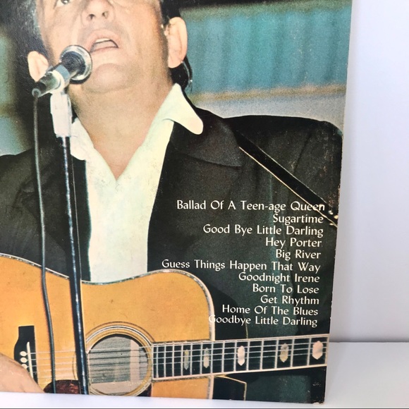 johnny cash Vintage Album Greatest Hits Vinyl - Picture 2 of 8